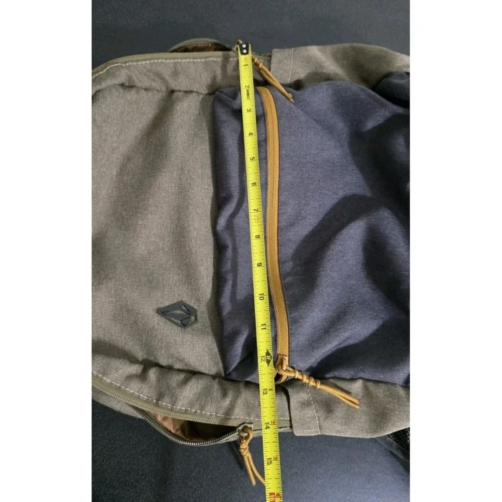 Volcom School Backpack‎ Poly Blue Brown Olive Laptop Pad School Travel Bag Skate